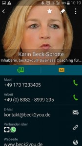 Spielerische Kommunikation mit Karin Beck-Sprotte
